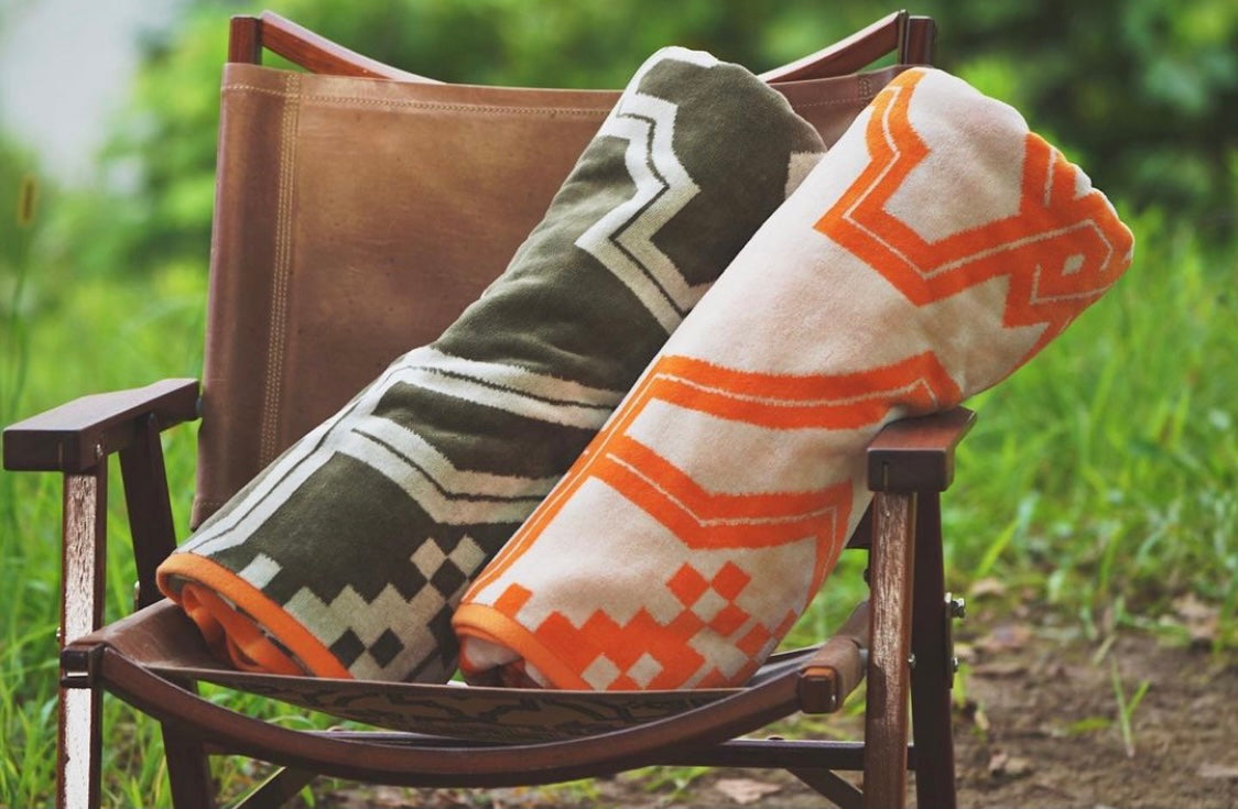 Towel blanket (orange)