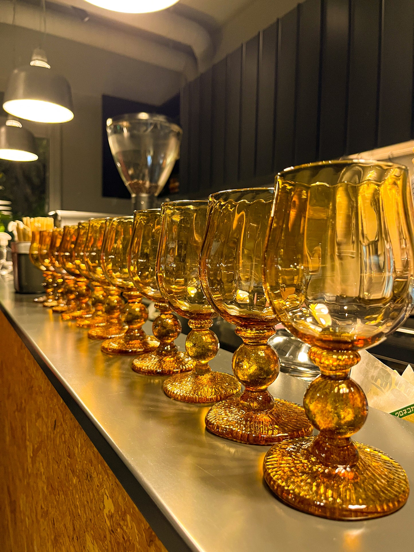 Antique wineglass