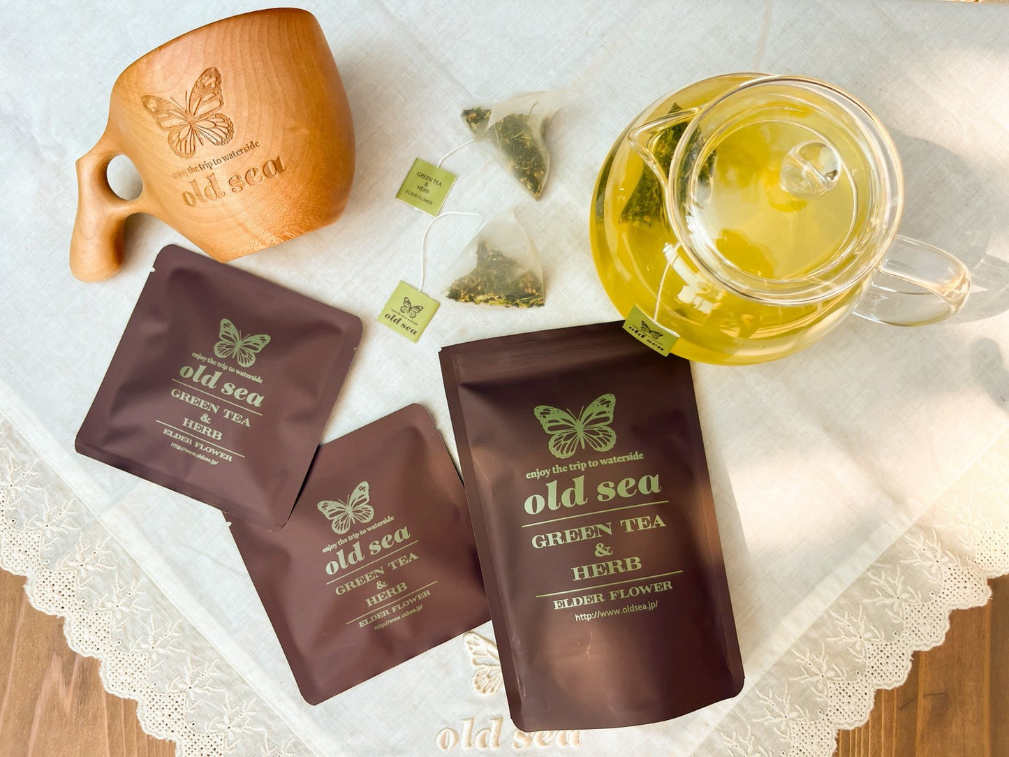 GREEN TEA & HERB / ELDER FLOWER  Daily Pack（8包入り）