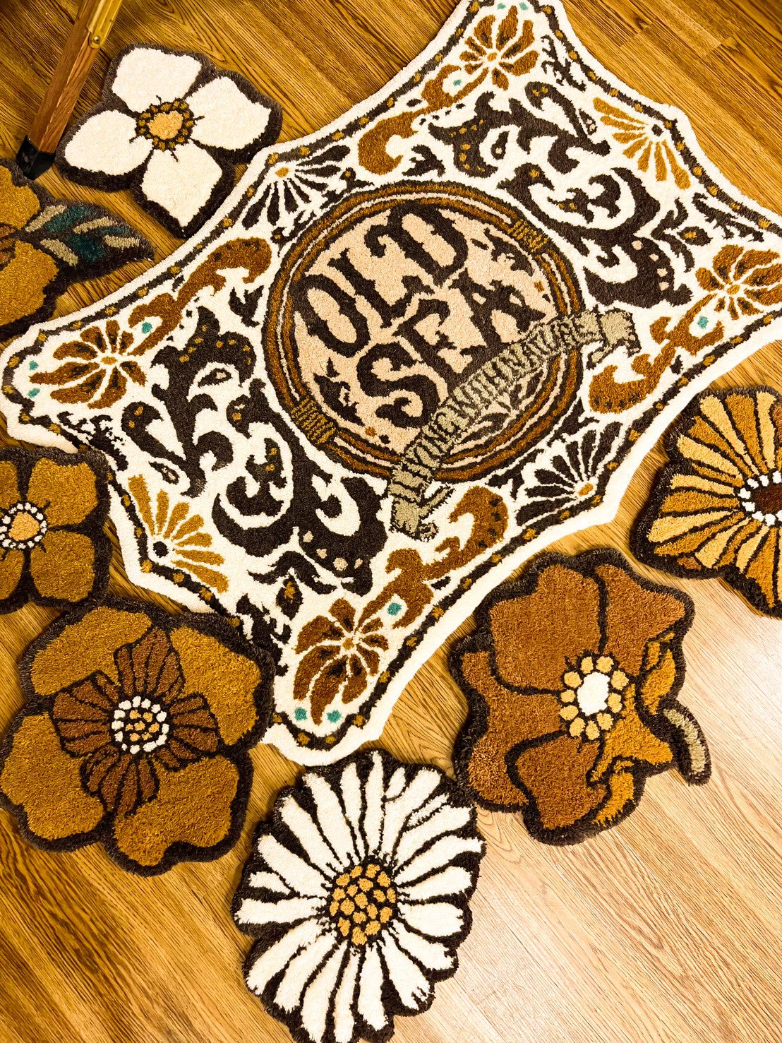 old sea Bloom rug