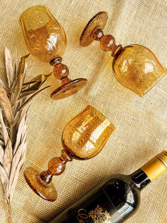Antique wineglass