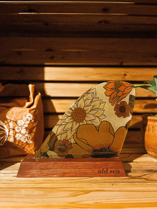 Original vintage fabric inlay