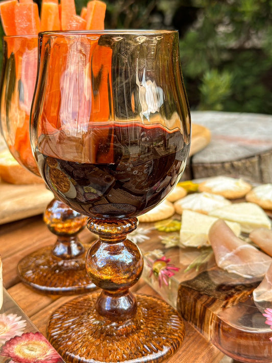 Antique wineglass
