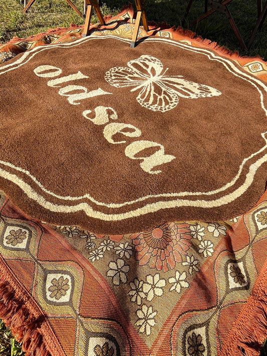 花Rim Antique rug